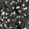 Black-Teal-Multi Famous Designer Floral Print Viscose Chiffon Woven Fabric By the Yard